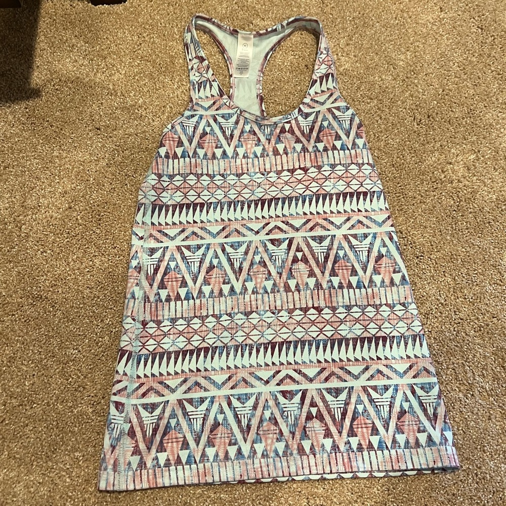 Ivviva girls size 10 athletic tank top.